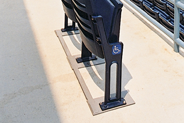 Skid-mounted companion chairs