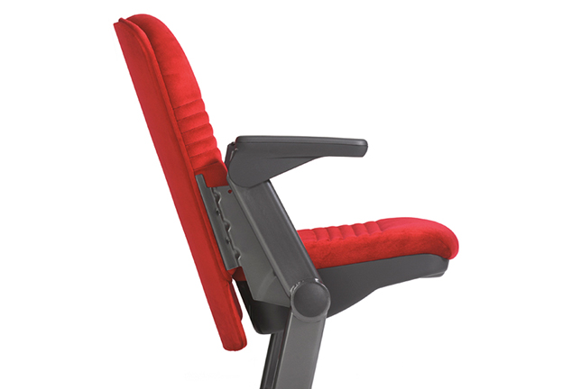 Stacking Quattro portable chair seat back height