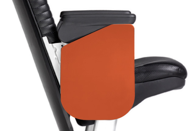 Quattro fixed seat wooden end panel