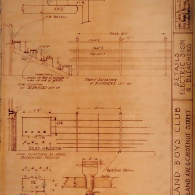 1931 Hussey bleacher design