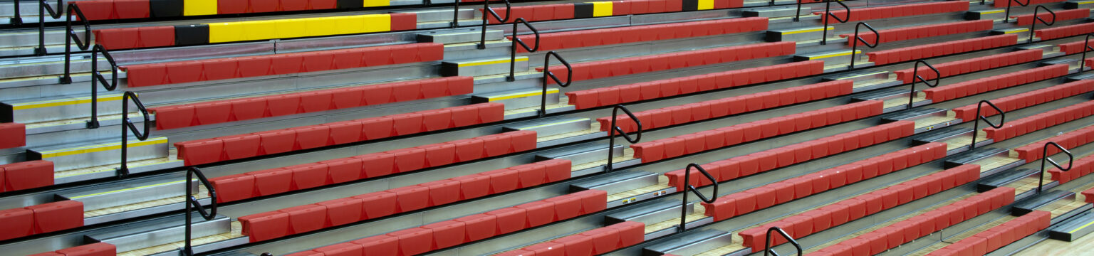 Telescopic Bench Seating - Solutions by Hussey Seating Company