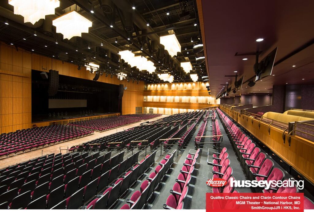 Performing Arts Seating Innovations at MGM National Harbor