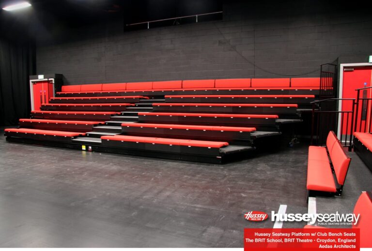 Club Bench on Seatway Telescopic Platform