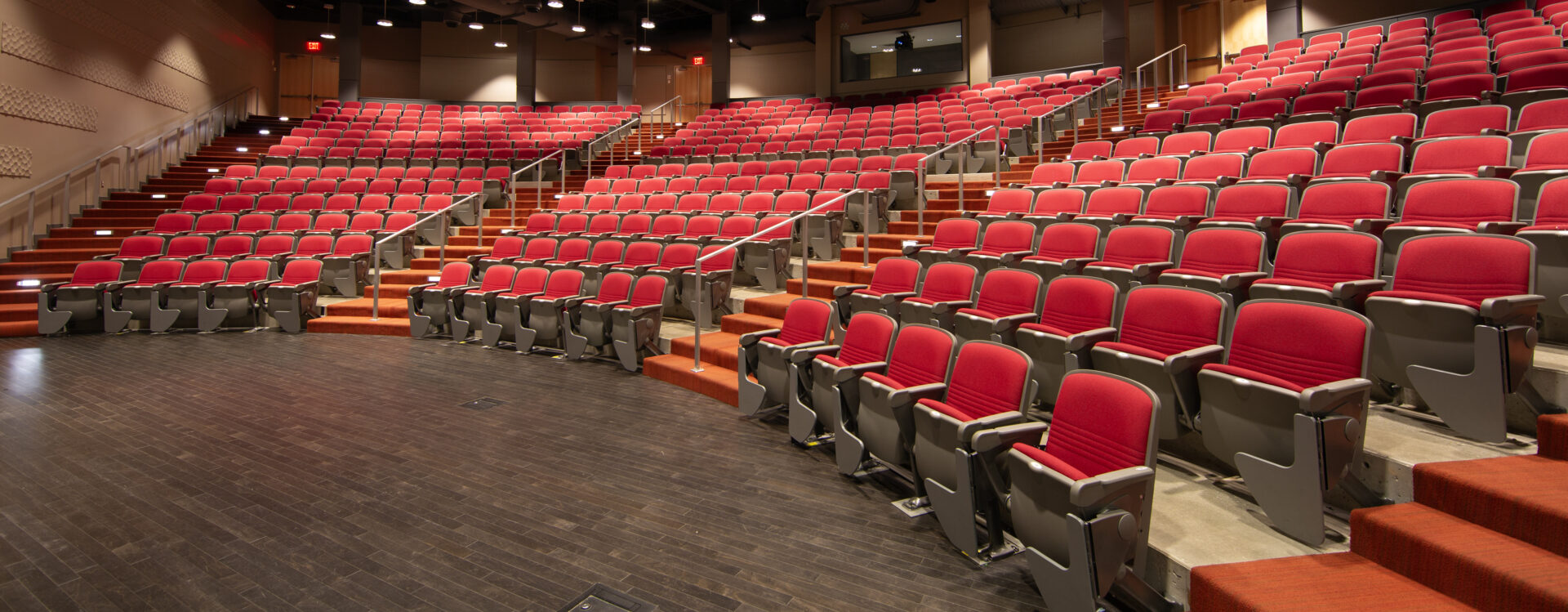 Fixed lecture hall seating