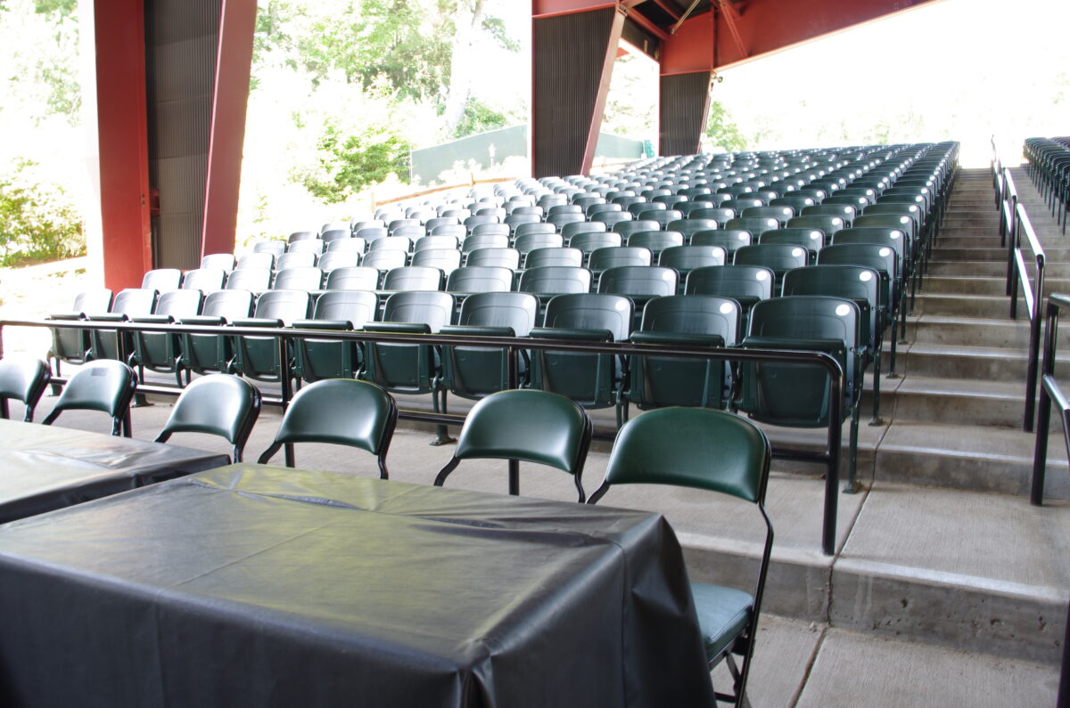 Fixed Fusion amphitheater seating