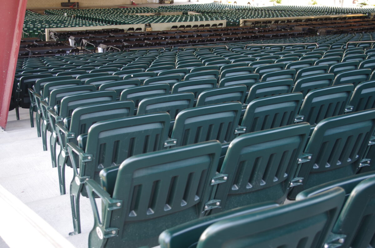 Fixed Fusion amphitheater seating