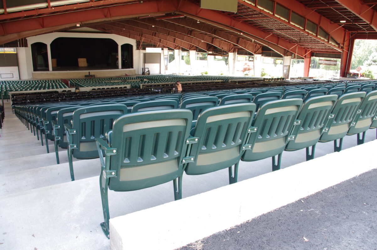 Fixed Fusion amphitheater seating