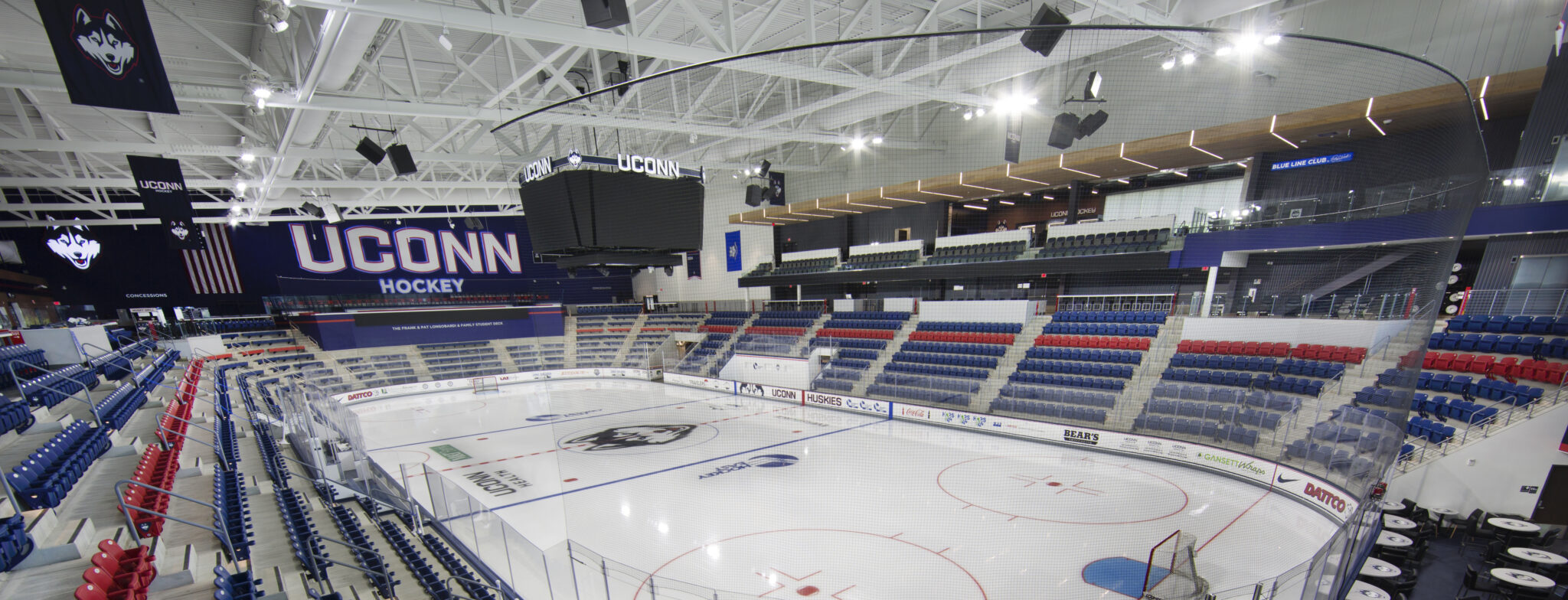 Toscano Family Ice Forum - Fixed seating - Hussey Seating